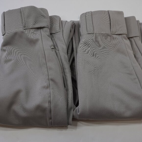 Lot of 2 Alleson Athletic Baseball Pants Small Adult Grey NWOT - Picture 7 of 8